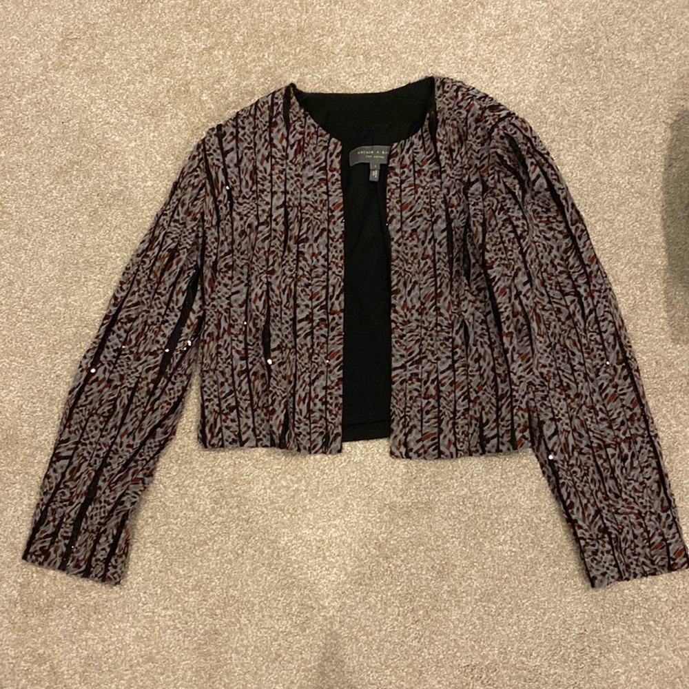Sachin & Babi sequined jacket. Size 4